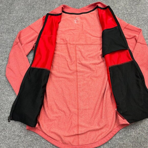 Ohio State Buckeyes Jacket Mens M Nike Shield Hybrid Windbreaker Stretch Zip Up - Picture 6 of 13